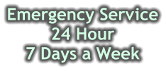 Emergency Service 24 Hour 7 Days a Week